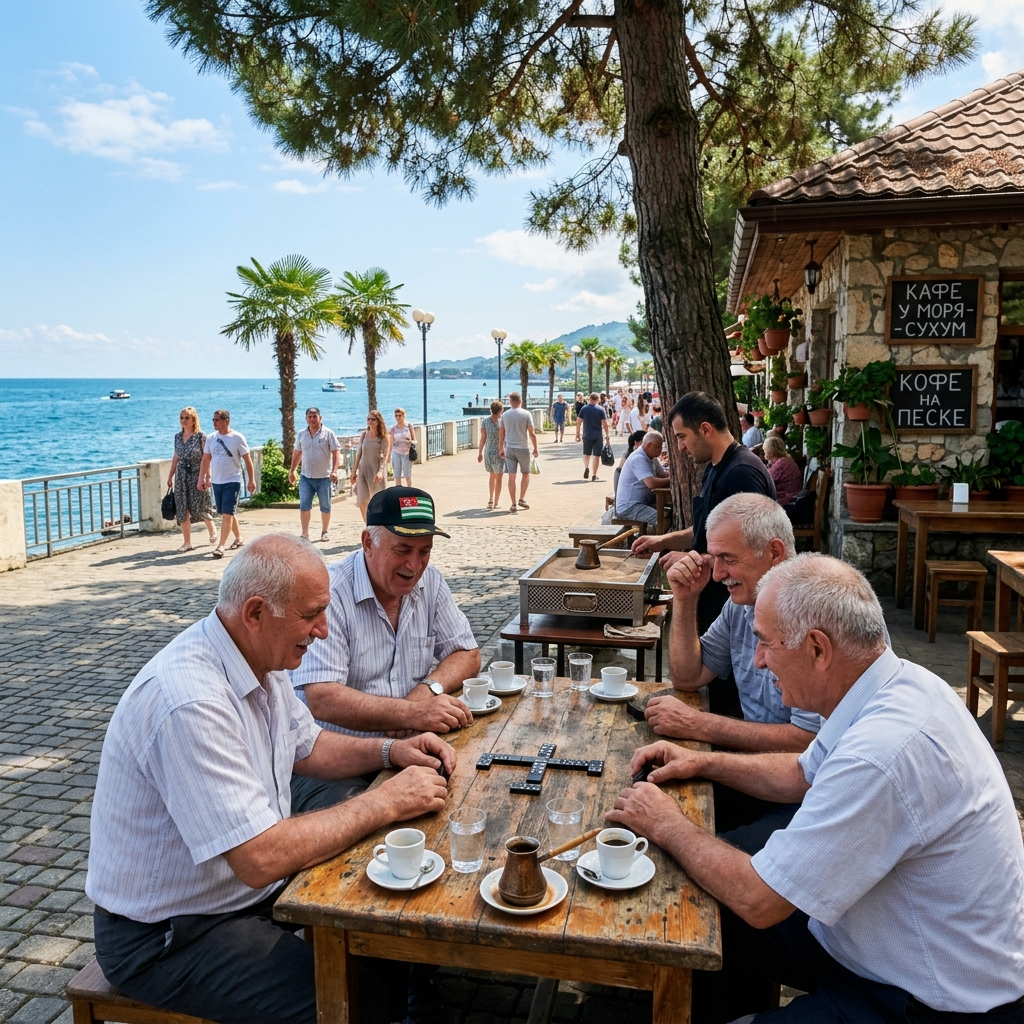 Панорама Сухум Абхазия 1