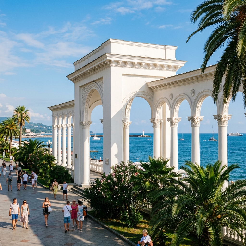 Панорама Сухум Абхазия 2