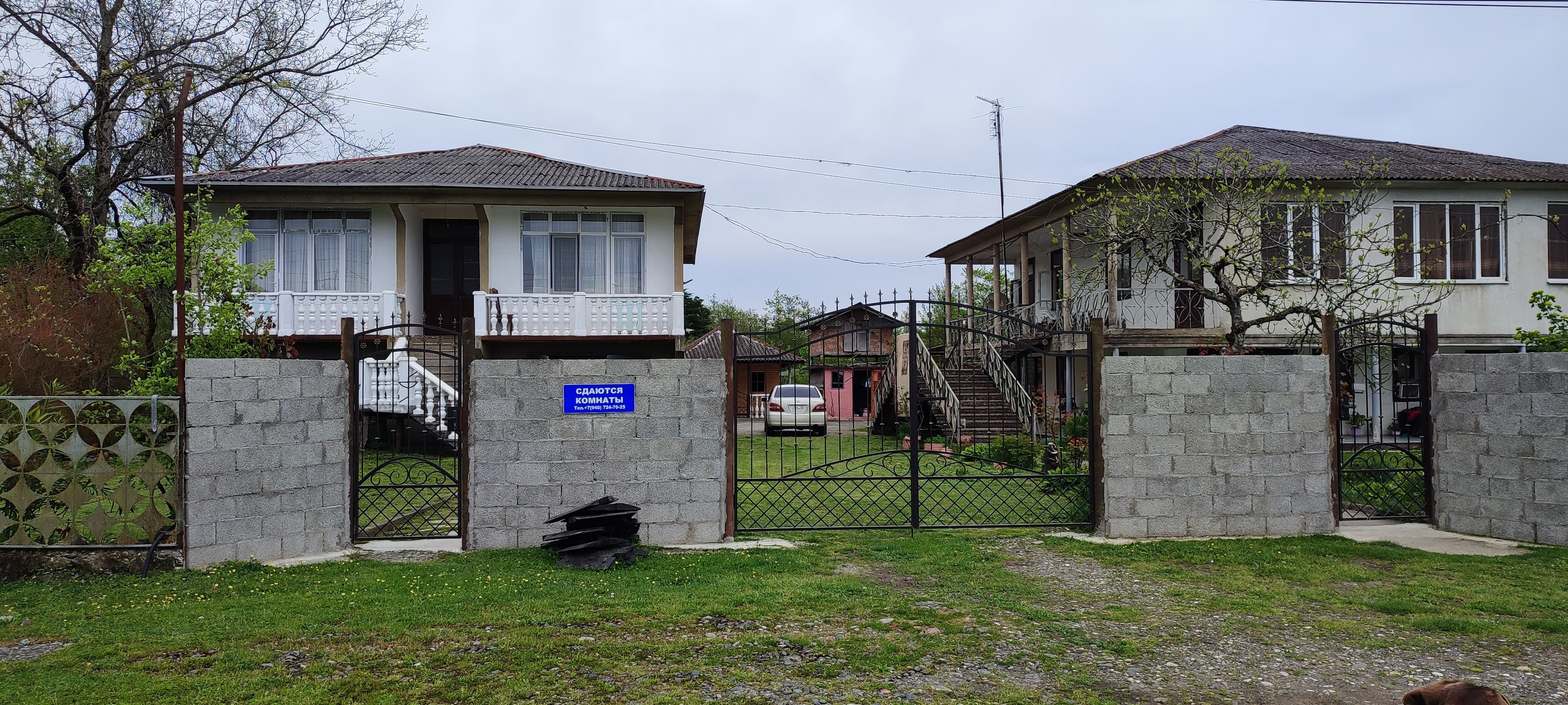 Tenda в Кындыг, Абхазия – Аренда жилья с видом на море